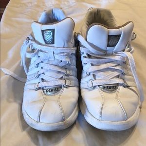 Men’s white K-Swiss size 12